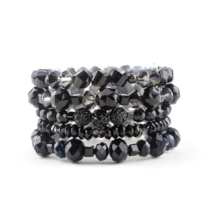 ERIMISH   -  BLACKOUT STACK BRACELET SET