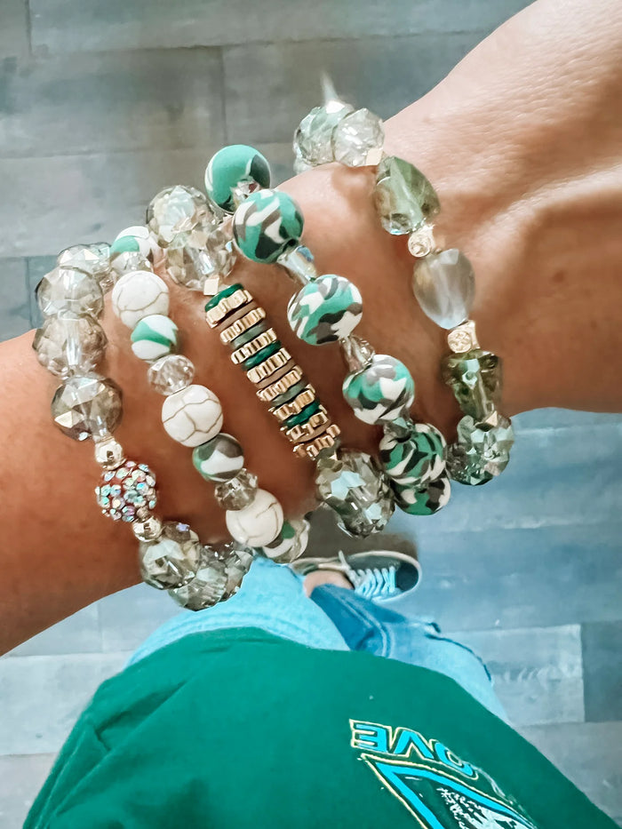 ERIMISH  -  CAMO EXTENDED 5 BRACELET STACK
