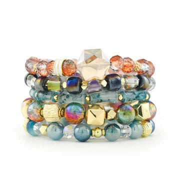 ERIMISH   -  HARVEST MOON STACK BRACELET SET