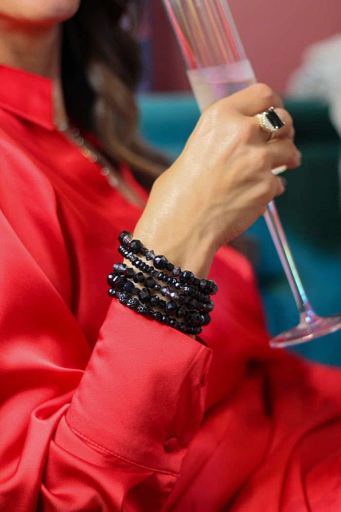 ERIMISH   -  BLACKOUT STACK BRACELET SET