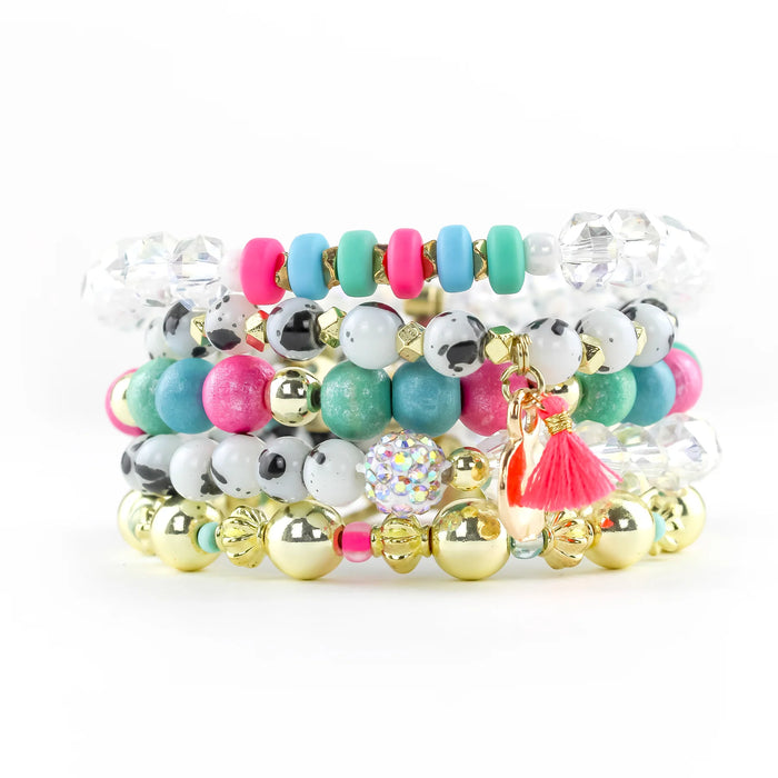 ERIMISH   -  EXTENDED WALK OF FAME STACK BRACELET SET