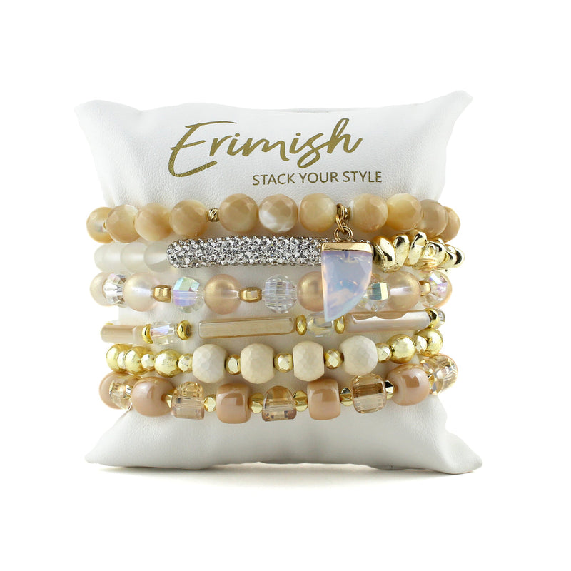 ERIMISH -     MAGNOLIA BOXED STACK BRACELET SET