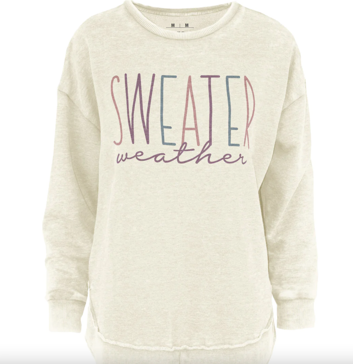 ROYCE: SWEATER WEATHER VINTAGE PONCHO FLEECE