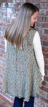 Multi-Colored Sweater Vest