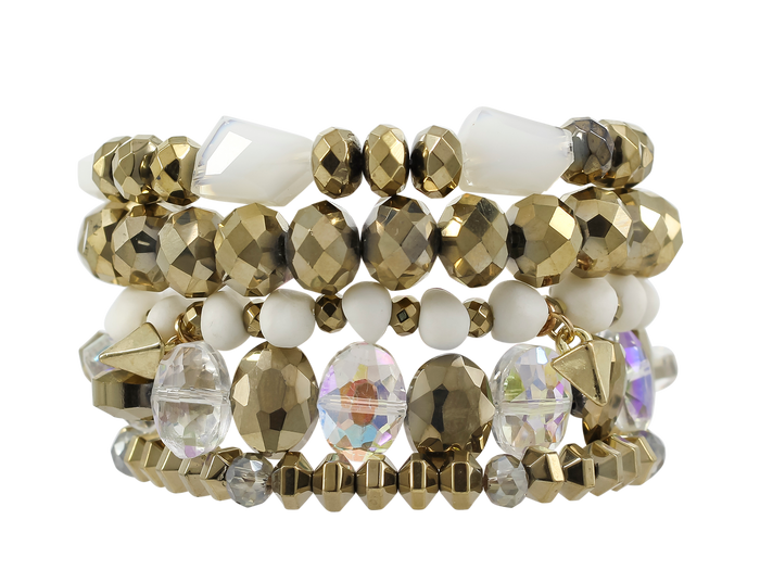 EXTENDED SIZE - ACE STACK BRACELET SET