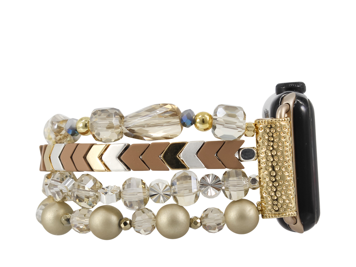 ERIMISH - ALMOND APPLE WATCH BAND - 14 CM
