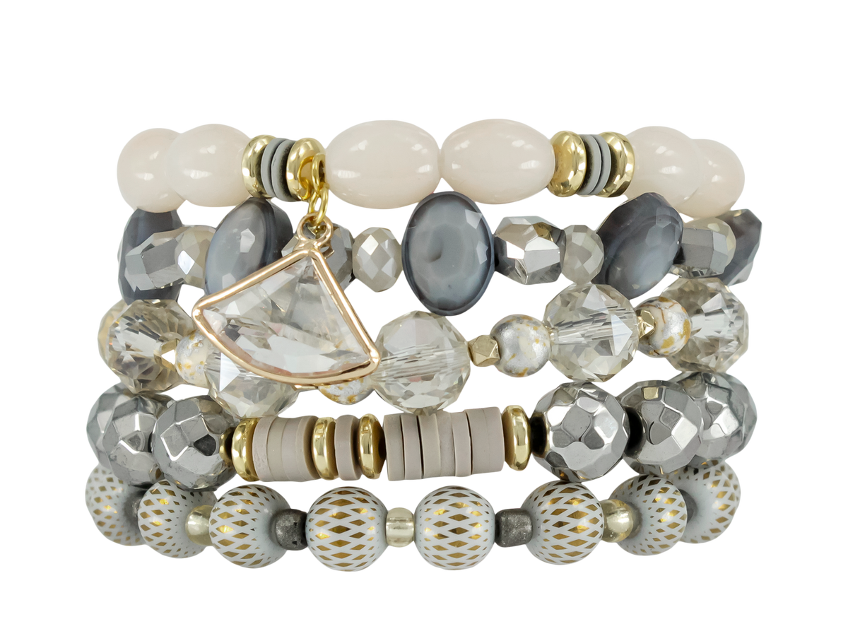 ERIMISH  - EXTENDED SIZE BATTLE STACK BRACELET SET