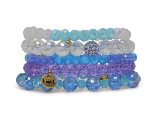 ERIMISH - BEDAZZLED STACK BRACELET SET