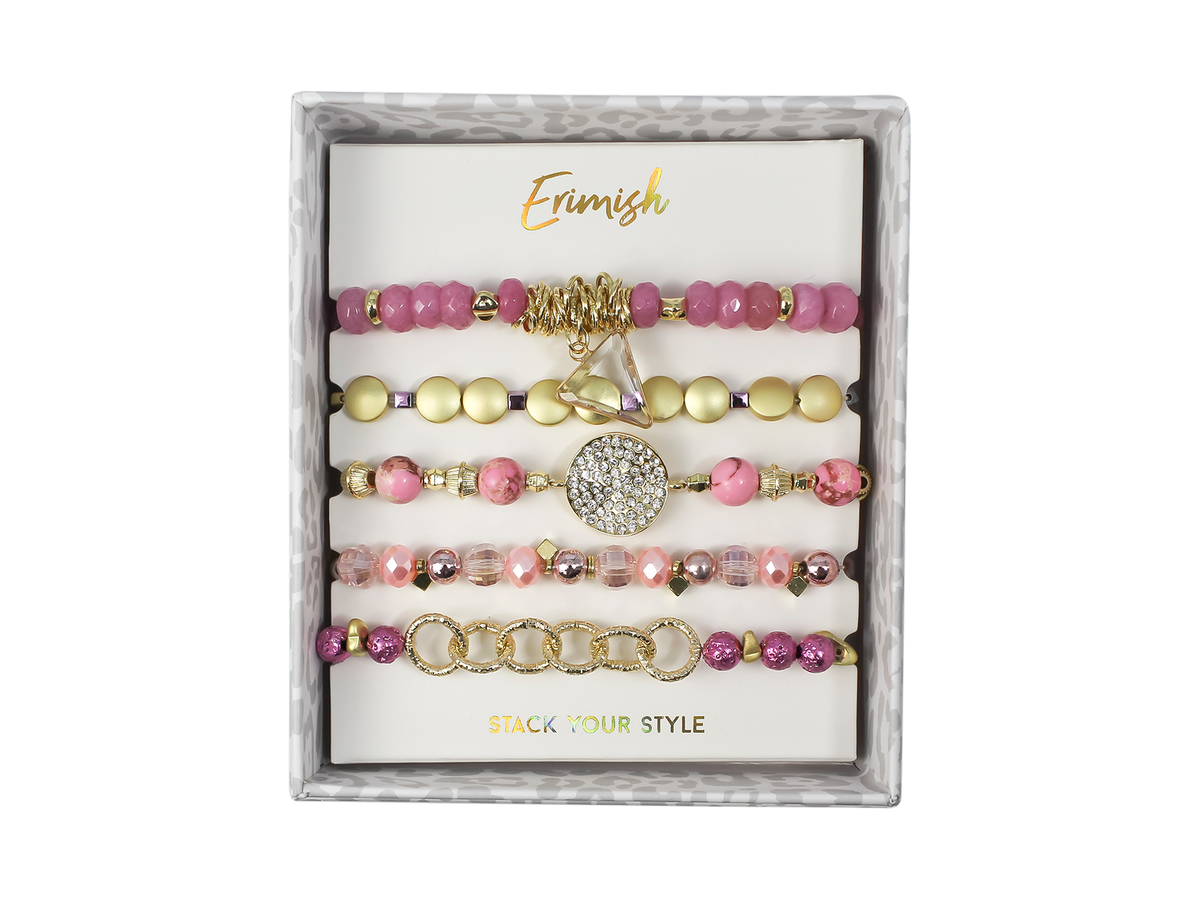 ERIMISH - EXTENDED SIZE - BONJOUR BOX SET PINK