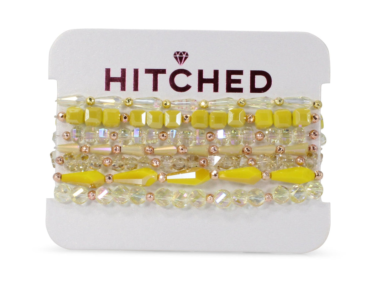 ERIMISH "HITCHED" BRIDESMAID SET - YELLOW