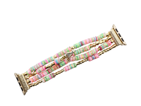 ERIMISH - APPLE WATCH BAND - BUTTERFLY COLLECTION - BRITTANY MIXED GOLD - 13 CM