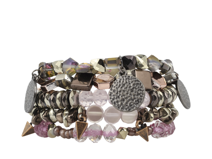 ERIMISH  -  EXTENDED SIZE TWISTER STACK BRACELET SET