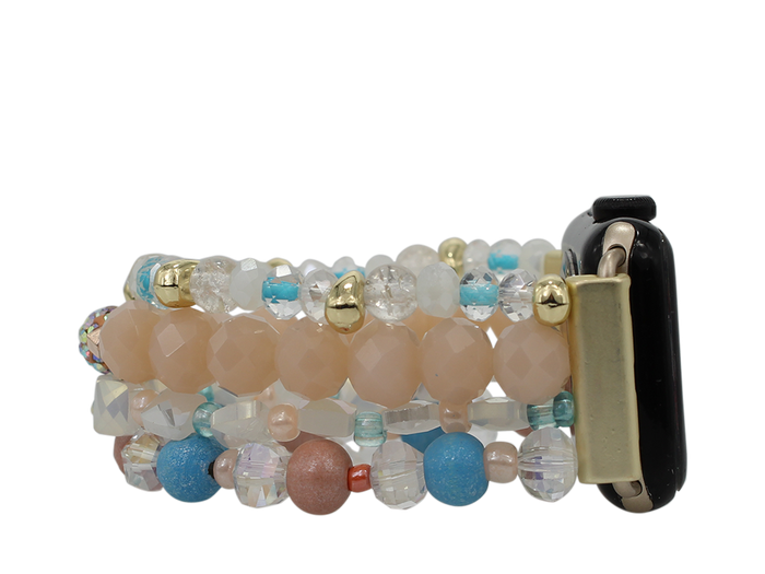 ERIMISH - BUTTERFLY COLLECTION APPLE WATCH BAND - CORAL 13 CM