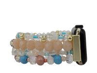 ERIMISH - BUTTERFLY COLLECTION APPLE WATCH BAND - CORAL 14 CM