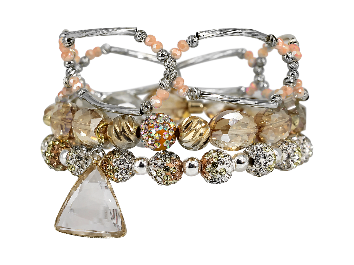ERIMISH  -  CRISS CROSS STARTER STACK ROSE GOLD