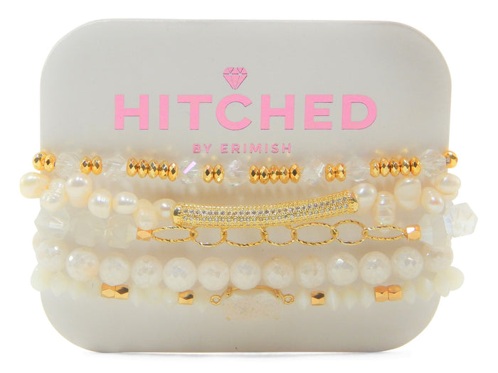 ERIMISH "HITCHED" WEDDING METALS -  GOLD STACK