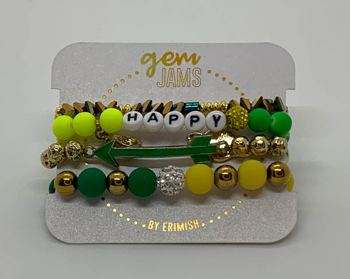 ERIMISH - (Kid"s Size) GEM JAMS -  HAPPY