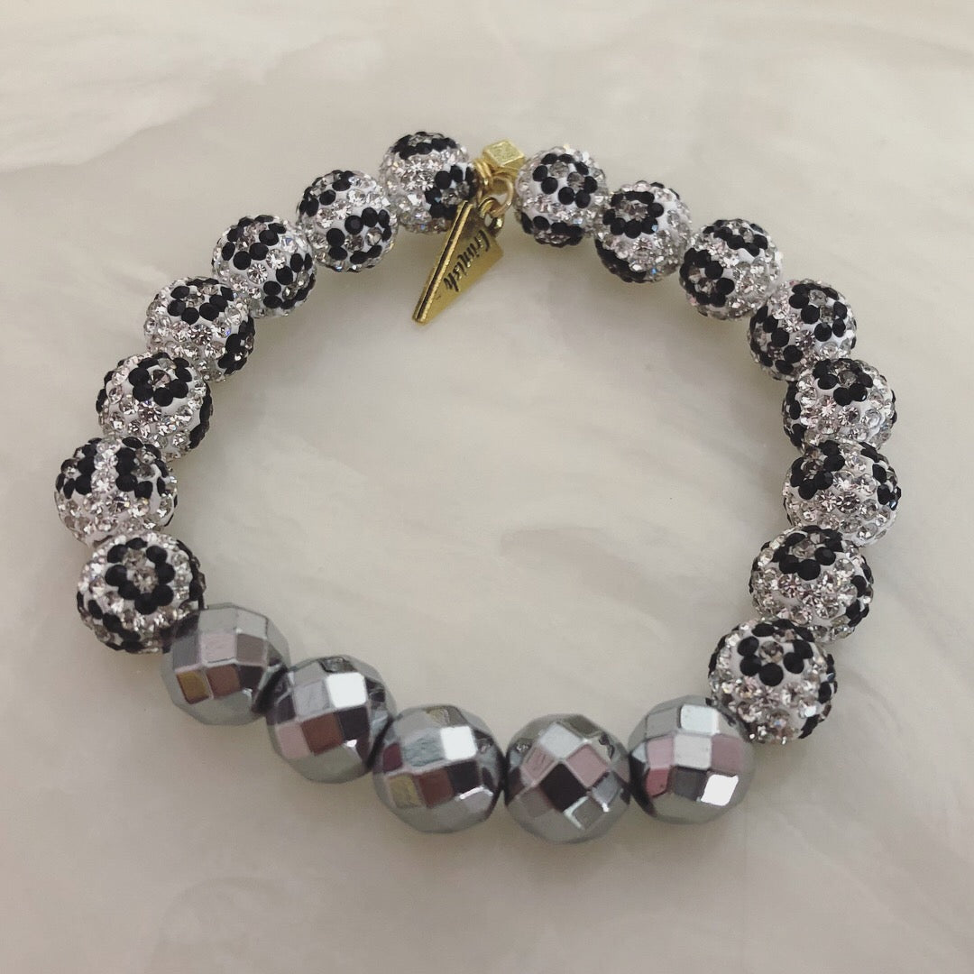 ERIMISH - SNOW LEOPARD STACK BRACELET