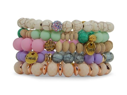 ERIMISH  - BLOSSOM STACK BRACELET SET