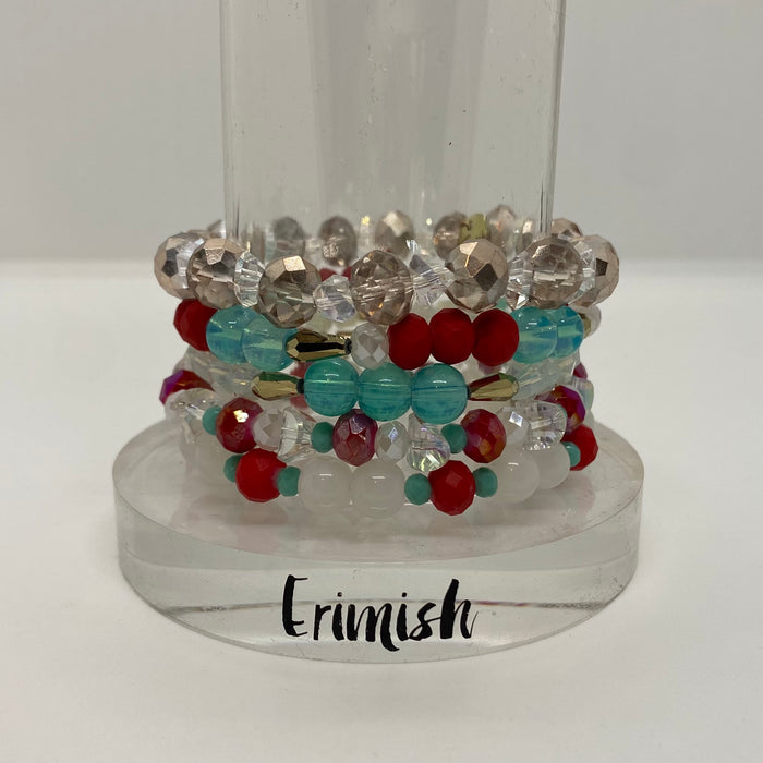 ERIMISH   - KRINGLE  STACK BRACELET SET