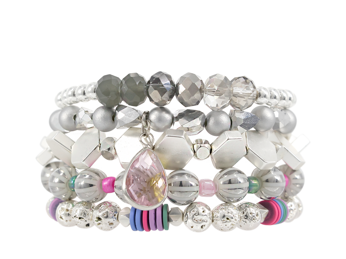 ERIMISH -  EXTENDED SIZE -  KIKI STACK BRACELET SET