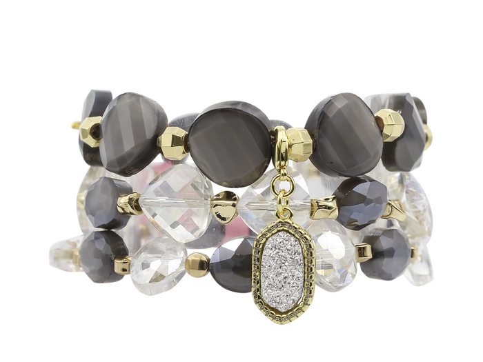 ERIMISH  -  EXTENDED SIZE - KRINGLE STARTER STACK - GREY