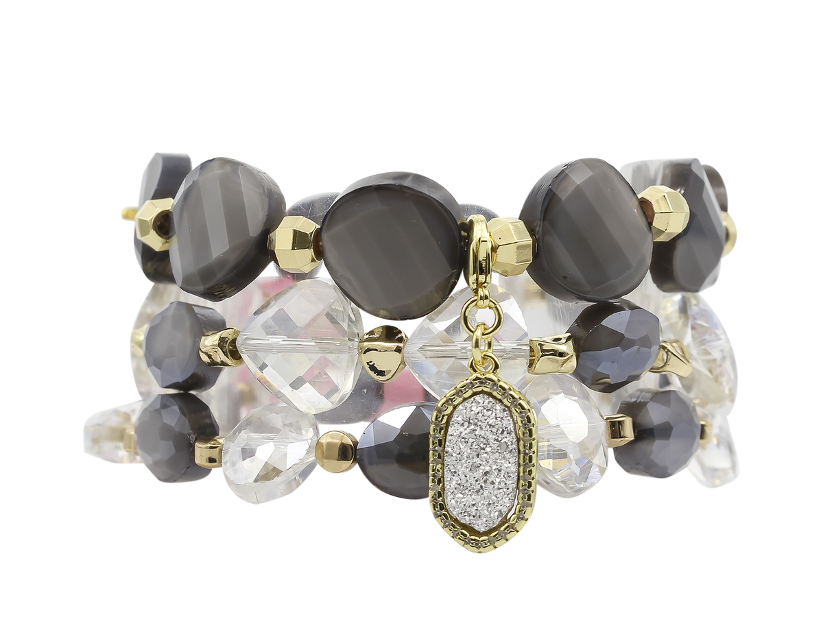 ERIMISH  -  KRINGLE STARTER STACK - GREY