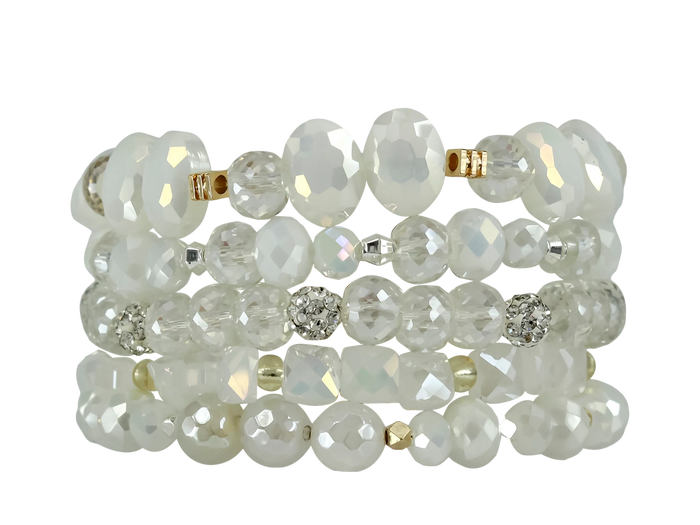 ERIMISH  - LACE 5 BRACELET STACK