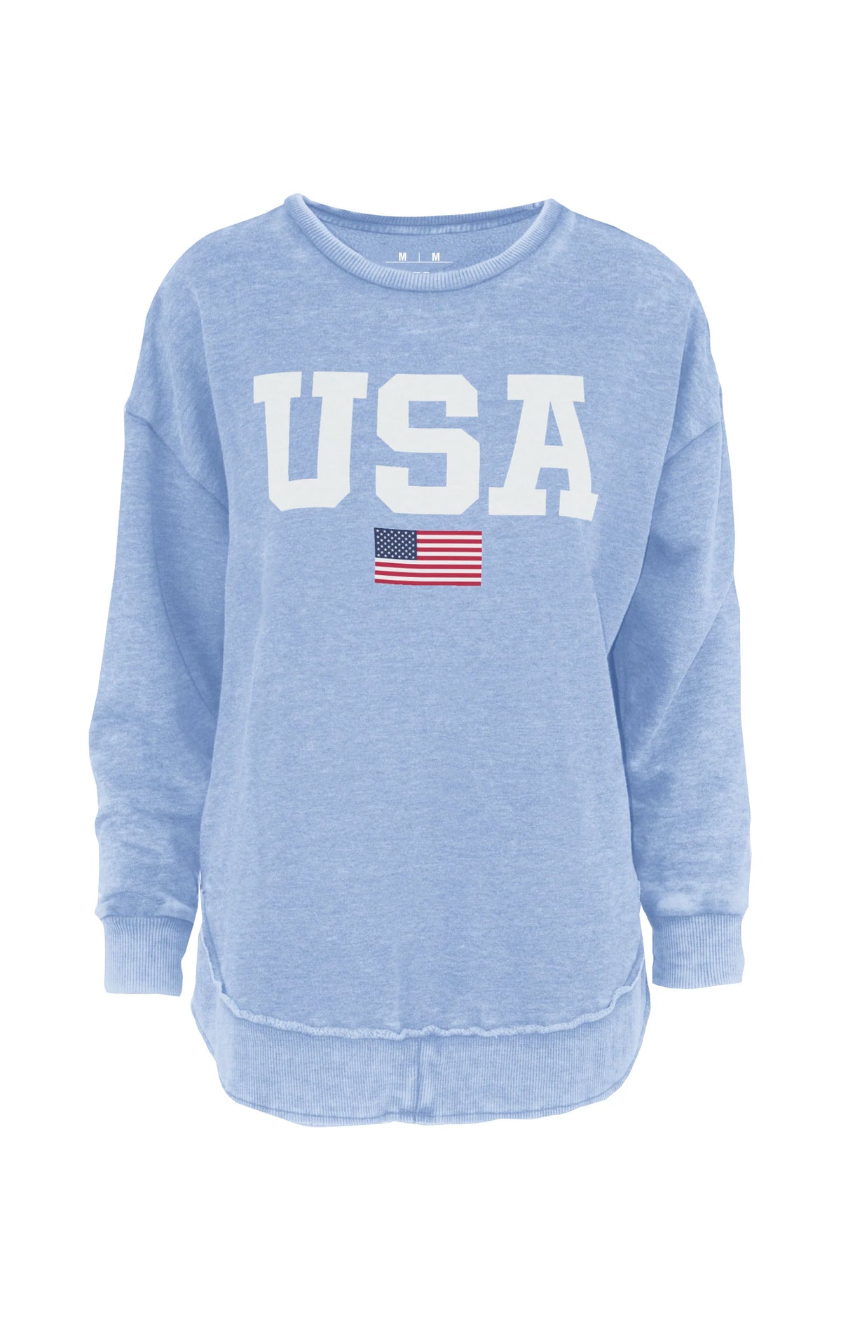 ROYCE USA VINTAGE WASHED PONCHO FLEECE
