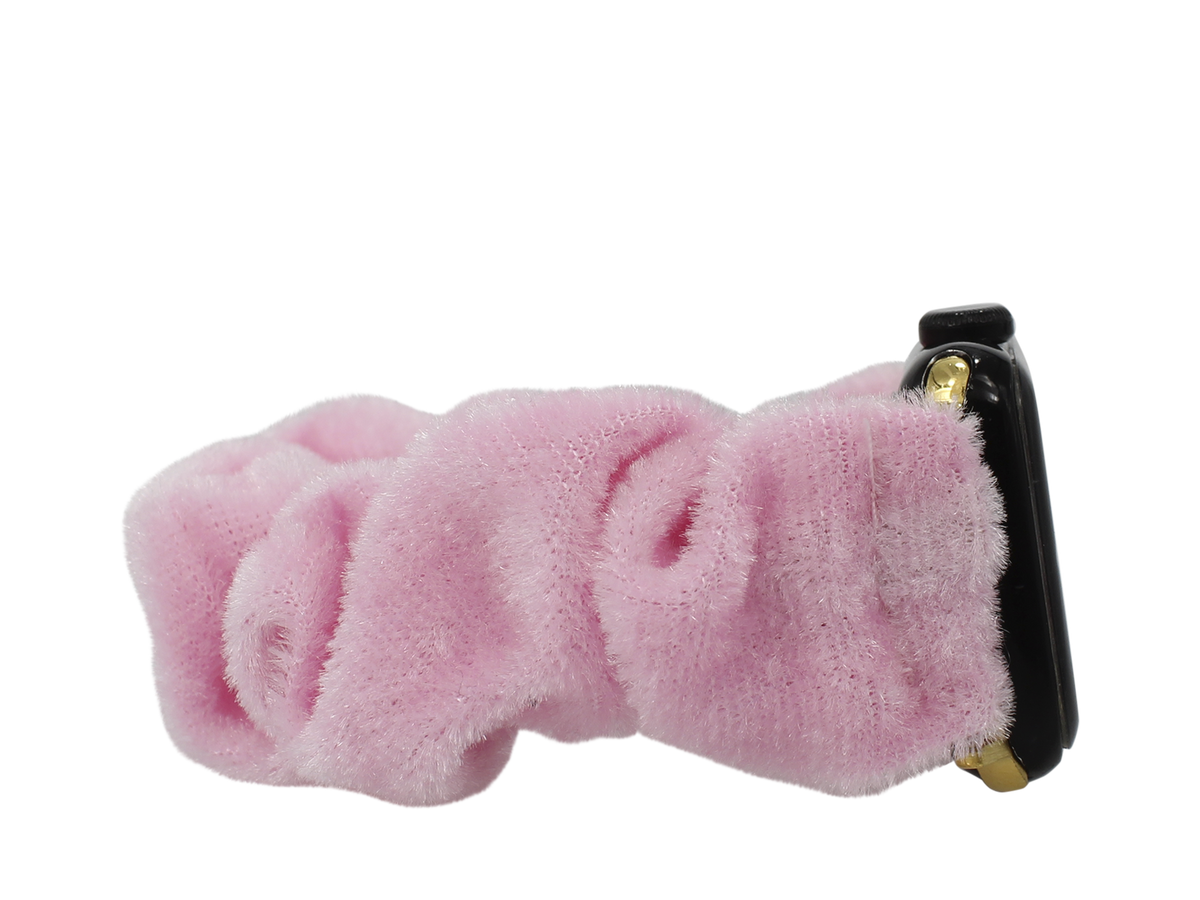ERIMISH - BF SCRUNCHIE - PINK - APPLE WATCH BAND - 13CM