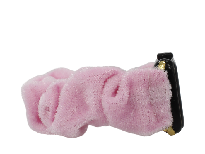 ERIMISH - SCRUNCHIE - PINK - APPLE WATCH BAND - 14CM