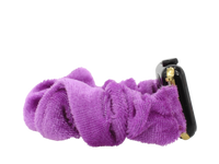 ERIMISH -  SCRUNCHIE - PLUM - APPLE WATCH BAND - 14CM