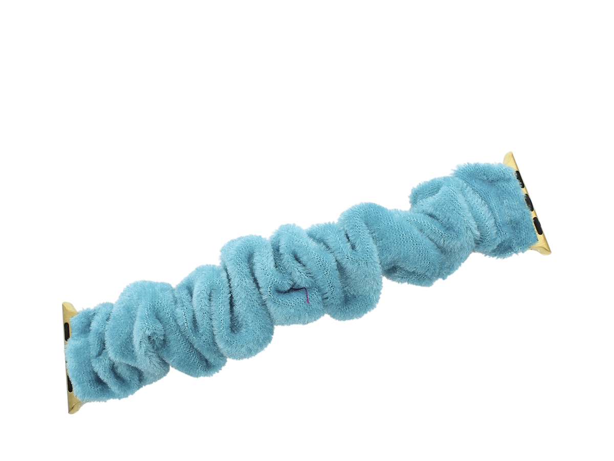ERIMISH - SCRUNCHIE - TURQUOISE - APPLE WATCH BAND - 14CM