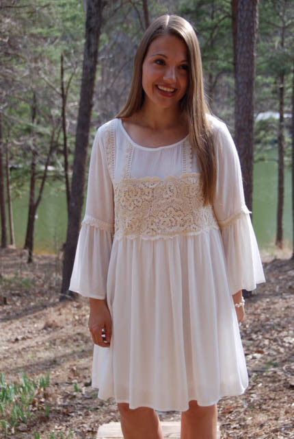 Follow Your Dreams - Ivory Dress